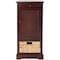 Safavieh Randy Tall Storage Unit - Dark Cherry AMH5703D - alternate 1